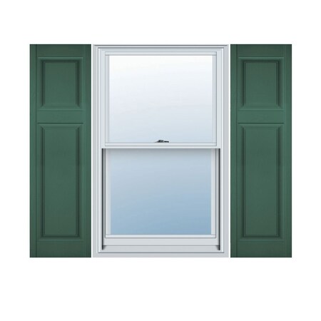 Ekena Millwork Lifetime Vinyl, Custom Offset Panel, Raised Panel Shutters, w/Shutter-Loks, LP3C12X05000FG LP3C12X05000FG